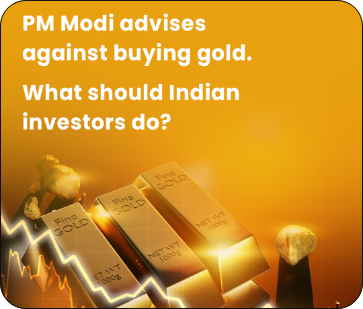 PM Modi advises against buying gold. What should Indian investors do?